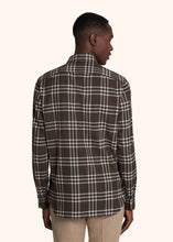 Load image into Gallery viewer, Kiton brown shirt for man, in cotton 3
