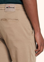 Load image into Gallery viewer, Kiton beige trousers for man, made of cotton - 4
