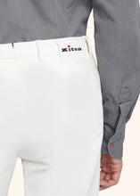 Load image into Gallery viewer, Kiton ivory trousers for man, made of cotton - 4
