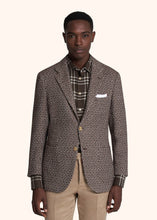 Load image into Gallery viewer, Kiton brown jacket for man, in cashmere 2
