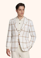 Load image into Gallery viewer, Kiton white jacket for man, in cashmere 2
