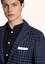 Load image into Gallery viewer, Kiton blue jacket for man, in cashmere 4
