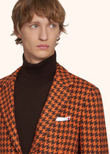 Load image into Gallery viewer, Kiton orange jacket for man, in cashmere 4
