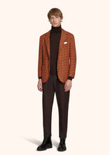 Load image into Gallery viewer, Kiton orange jacket for man, in cashmere 5
