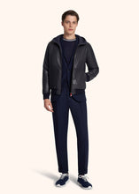 Load image into Gallery viewer, Kiton blue jacket for man, in virgin wool 5
