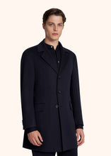 Load image into Gallery viewer, Kiton blue outdoor jacket for man, in cashmere 2
