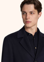 Load image into Gallery viewer, Kiton blue outdoor jacket for man, in cashmere 4
