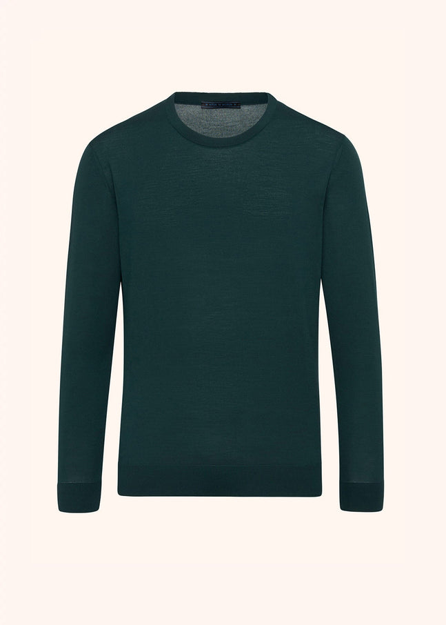 Kiton jersey roundneck for man, made of wool