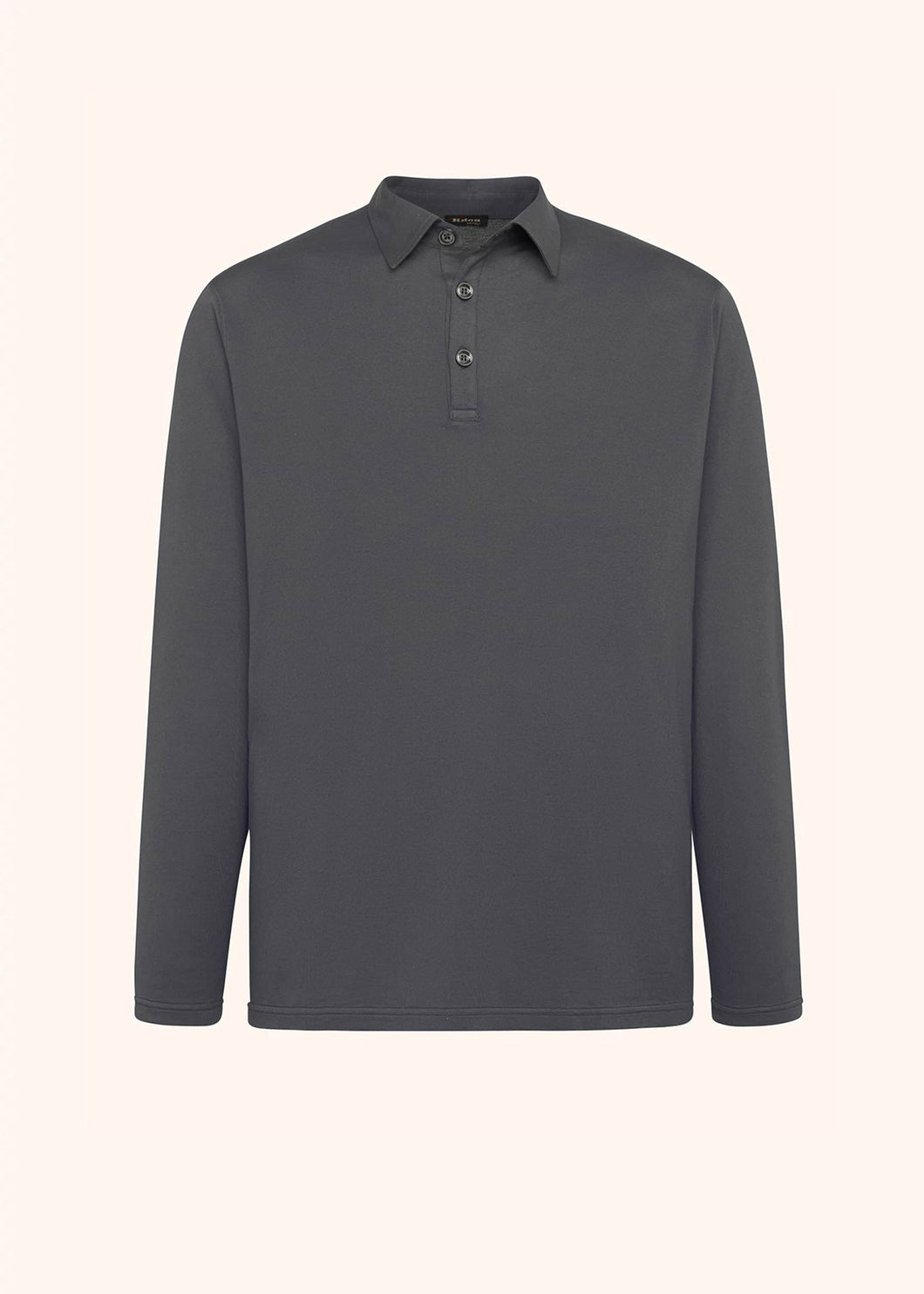 Kiton jersey polo for man, made of cotton