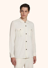 Load image into Gallery viewer, Kiton milkwhite/rope jacket for man, in cashmere 2
