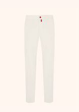 Load image into Gallery viewer, Kiton white trousers for man, in cotton 1
