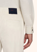 Load image into Gallery viewer, Kiton white trousers for man, in cotton 4
