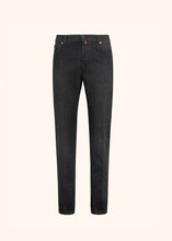 Load image into Gallery viewer, Kiton black trousers for man, made of cotton
