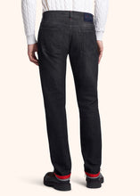 Load image into Gallery viewer, Kiton black trousers for man, made of cotton - 3

