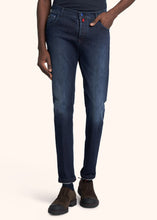 Load image into Gallery viewer, Kiton indigo trousers for man, made of cotton - 2
