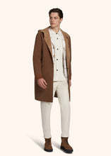 Load image into Gallery viewer, Kiton rust coat for man, in wool 5
