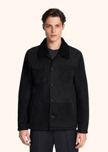 Load image into Gallery viewer, Kiton black blouson for man, in lambskin 2
