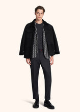 Load image into Gallery viewer, Kiton black blouson for man, in lambskin 5
