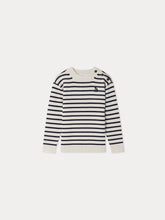 Load image into Gallery viewer, Dantes Sweater navy stripes
