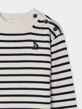 Load image into Gallery viewer, Dantes Sweater navy stripes
