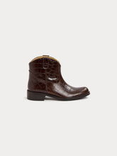 Load image into Gallery viewer, Santiag Ankle Boots chocolate
