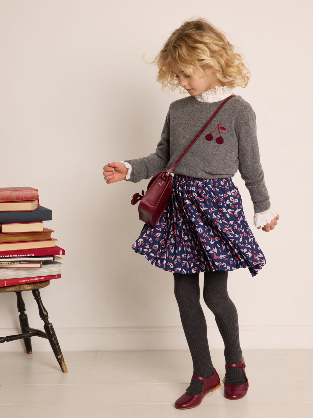 Brunelle Sweater dark heathered gray