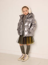 Load image into Gallery viewer, Blythe Puffer Jacket silver
