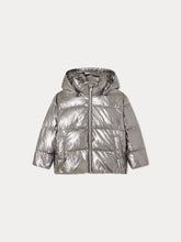 Load image into Gallery viewer, Blythe Puffer Jacket silver
