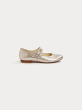 Load image into Gallery viewer, Tam Mary-Jane Shoes golden white
