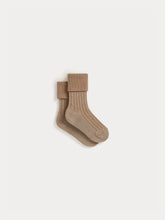 Load image into Gallery viewer, Thorild Ribbed Socks natural
